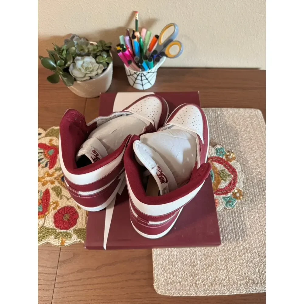Jordan 1 Retro High OG White Artisanal Team Red Varsity Chicago DZ5485 160